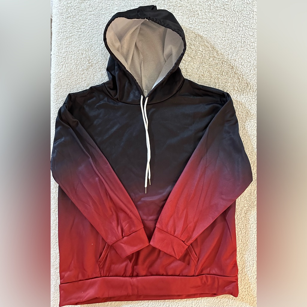 Gradient Pullover Sweatshirt
